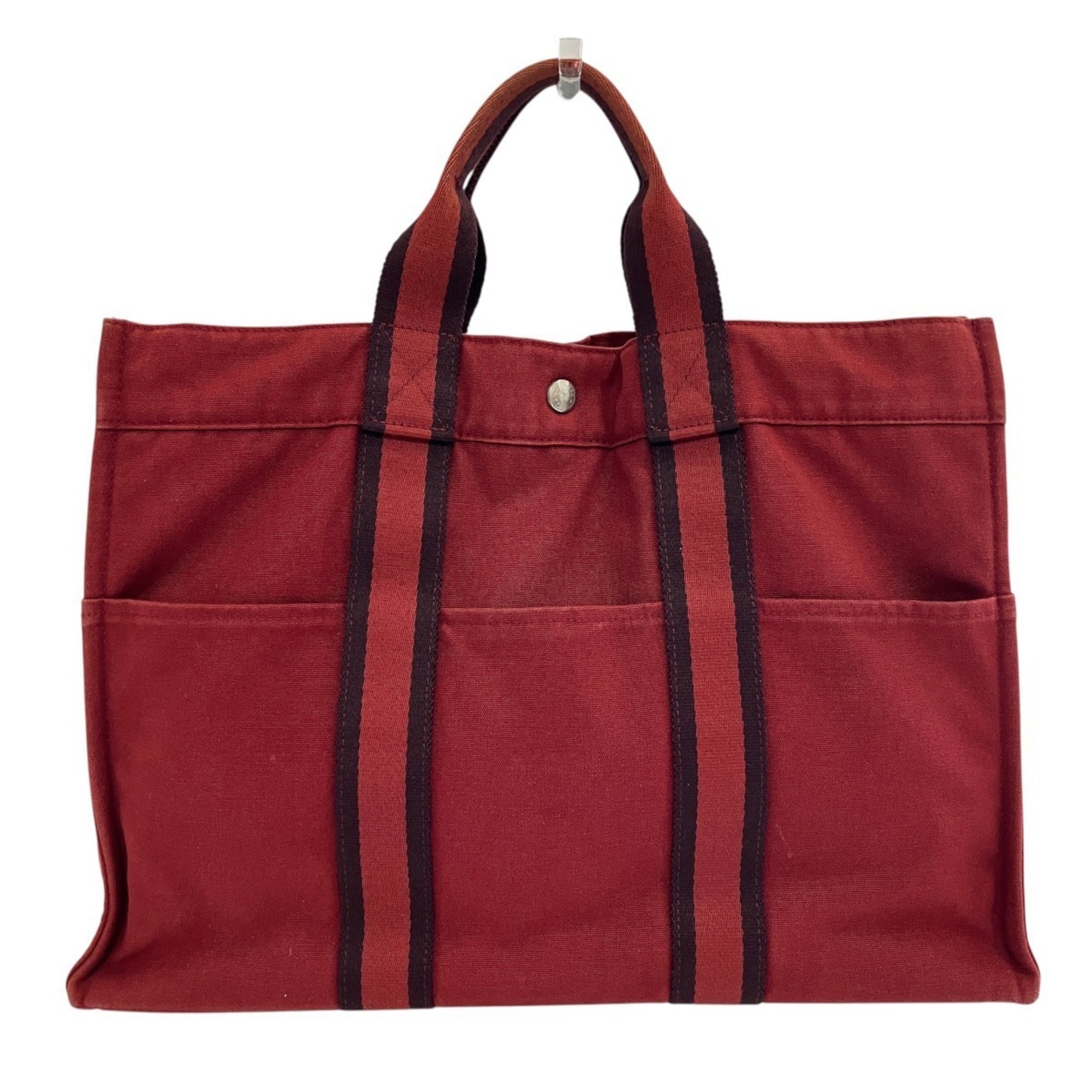 Hermes Hermes Fourre-Tout Mm Handbag, Canvas